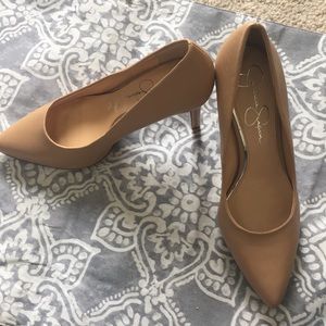 Jessica Simpson nude heels